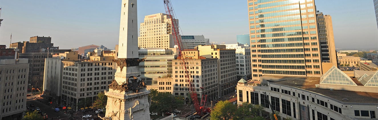 RH Marlin Inc sells and rents crane equipment in Indianapolis, IN slide 1